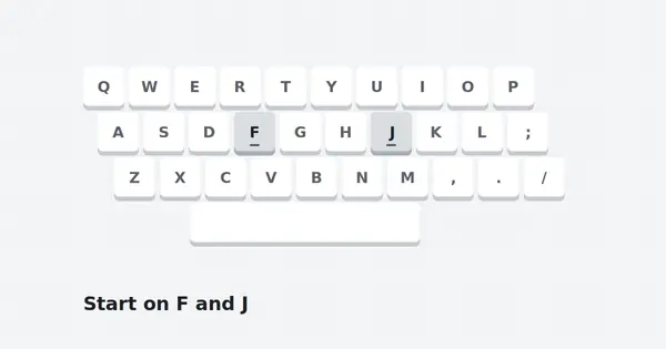 How to start touch typing with Ratatype illustration
